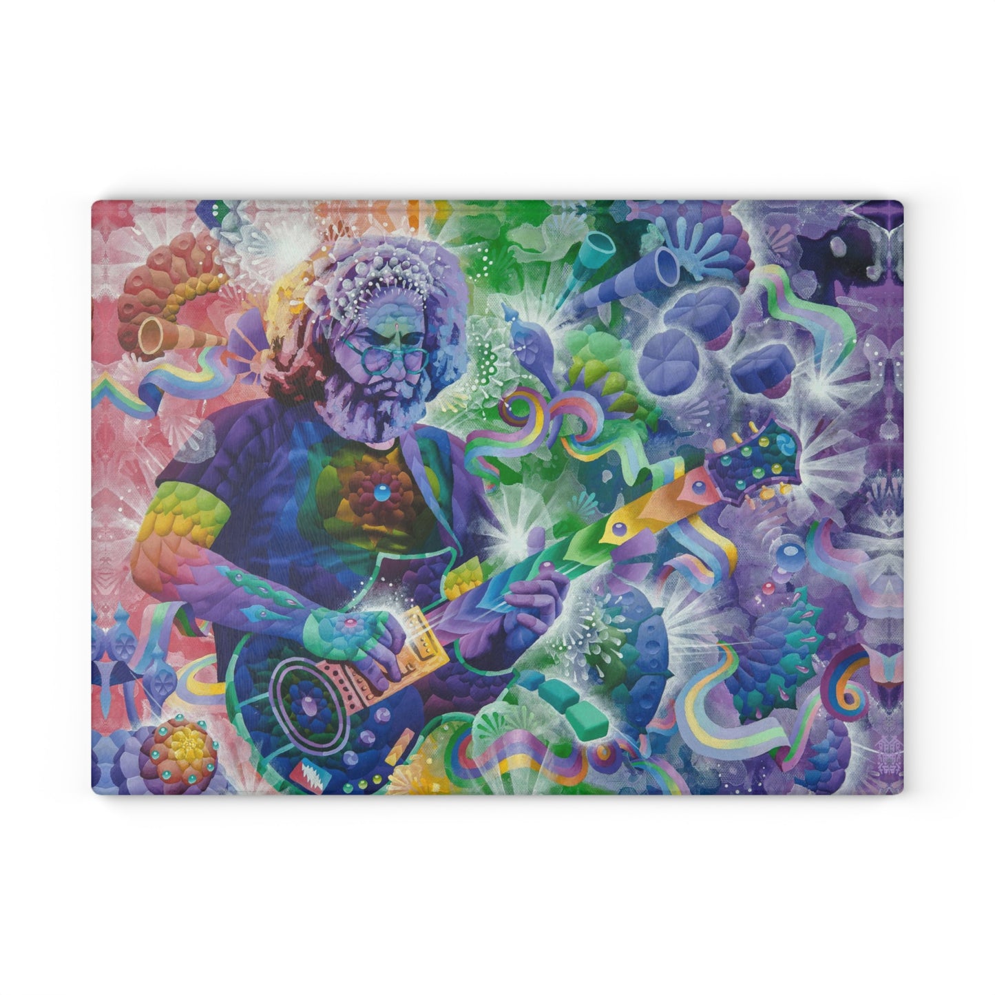 Captain Trips Glass Cutting Board