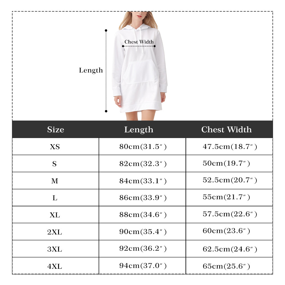 Star Sapphire Hoodie Dress