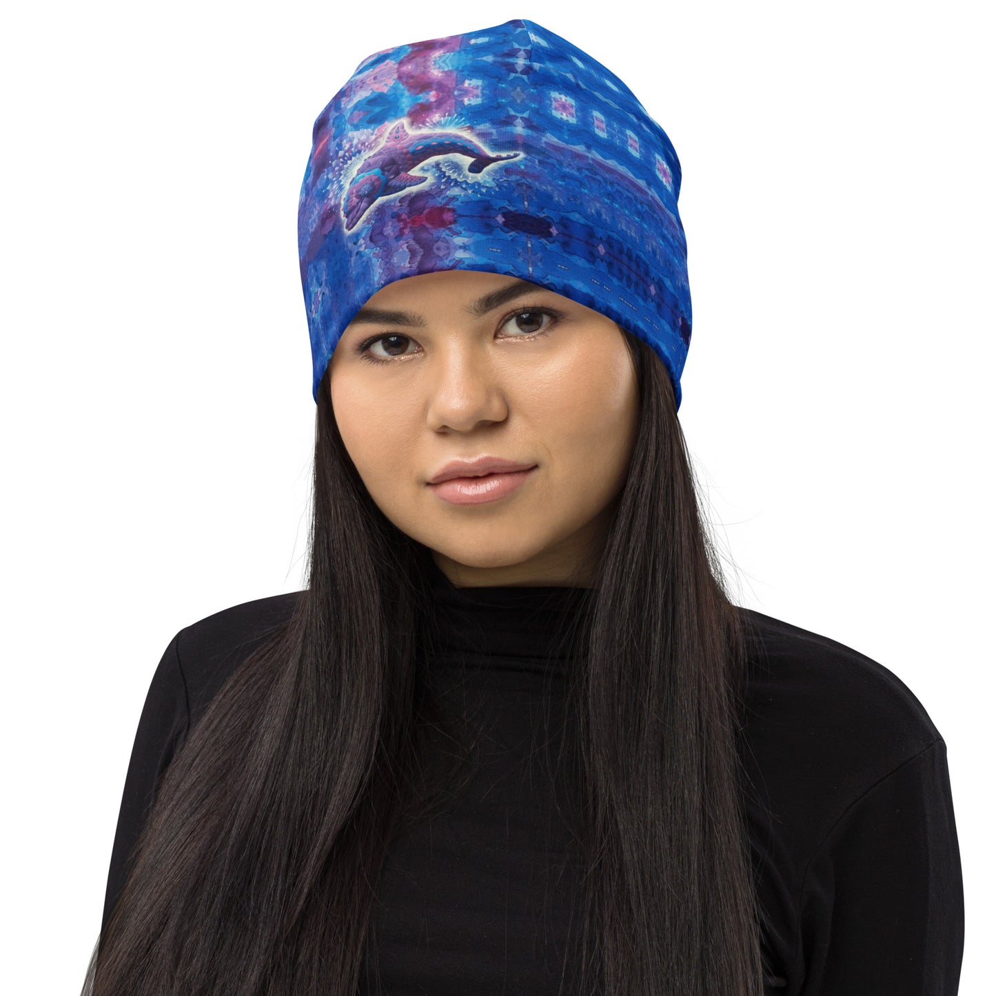 Jeweled Dolphin Beanie