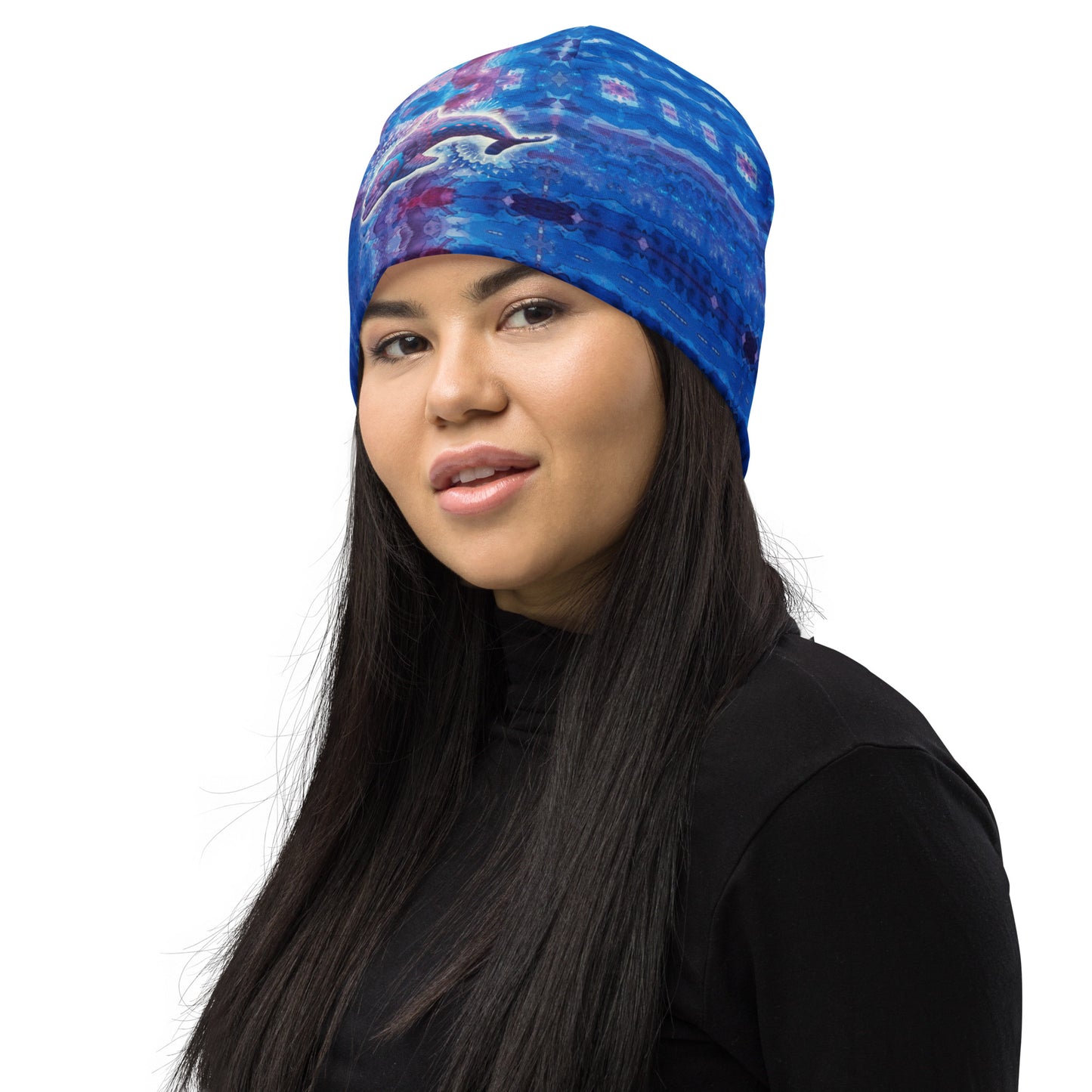 Jeweled Dolphin Beanie
