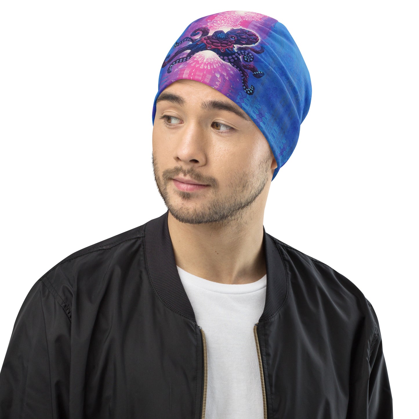Technicolor Octopus Beanie