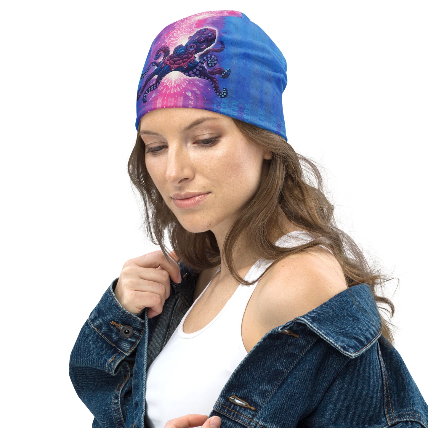 Technicolor Octopus Beanie