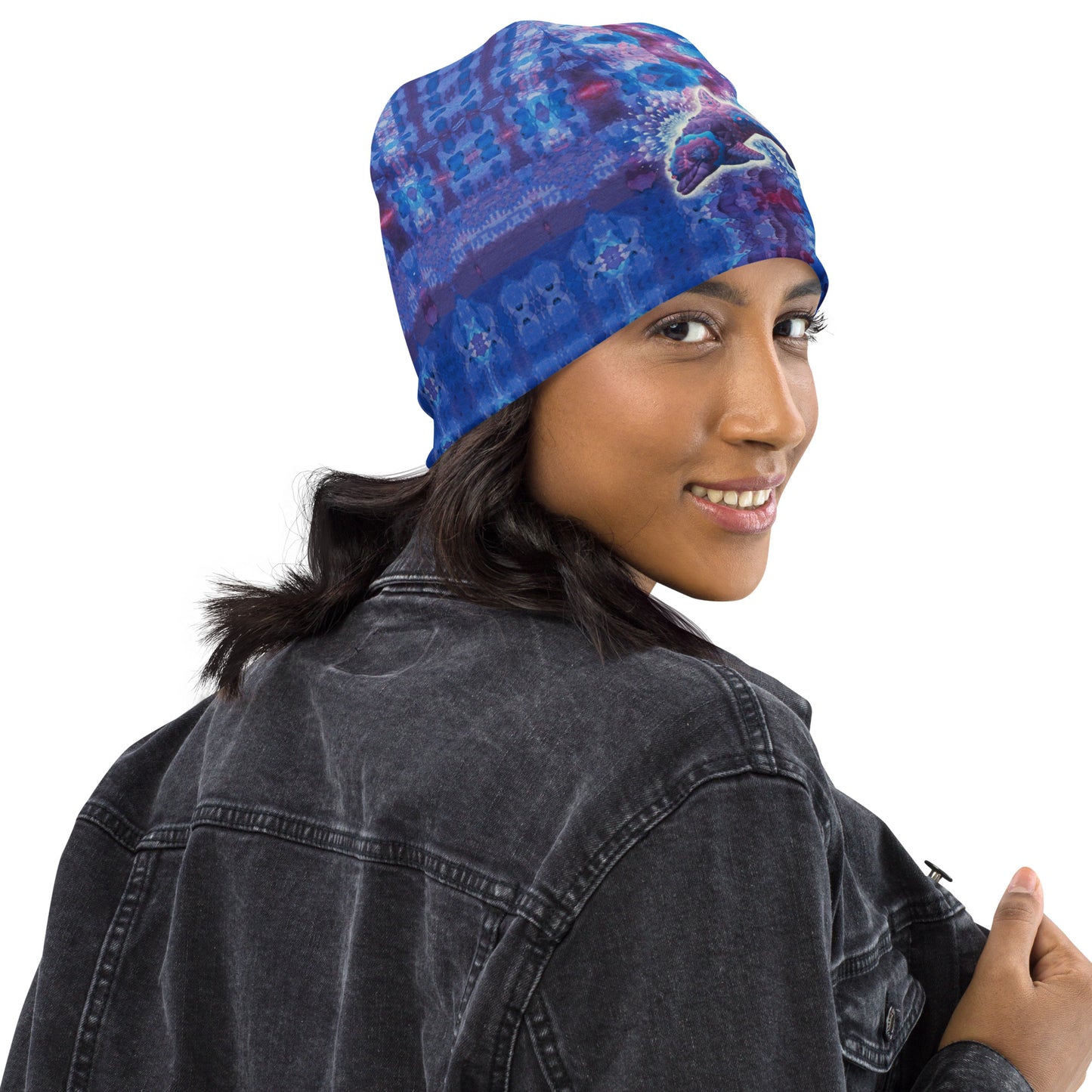 Jeweled Dolphin Beanie