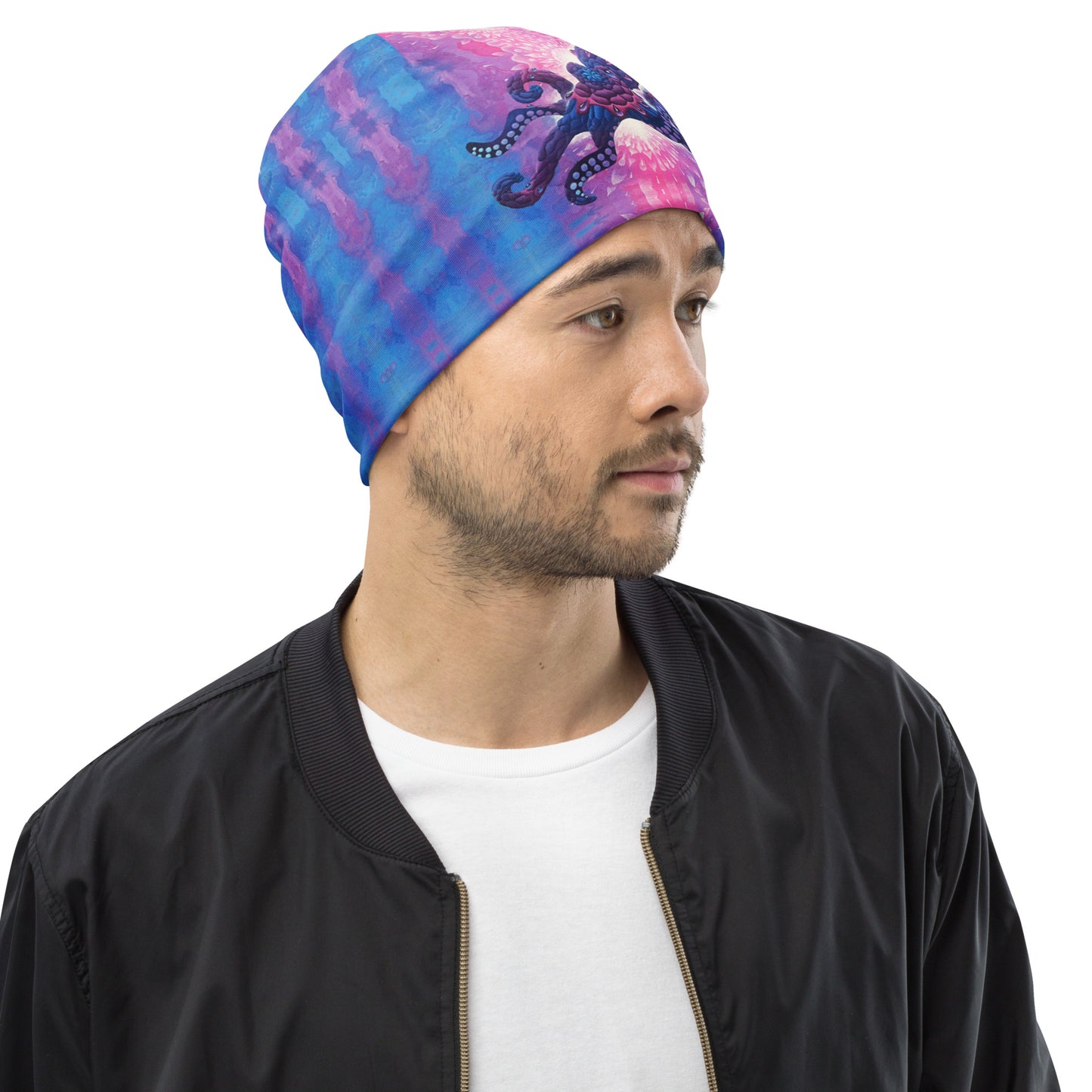 Technicolor Octopus Beanie