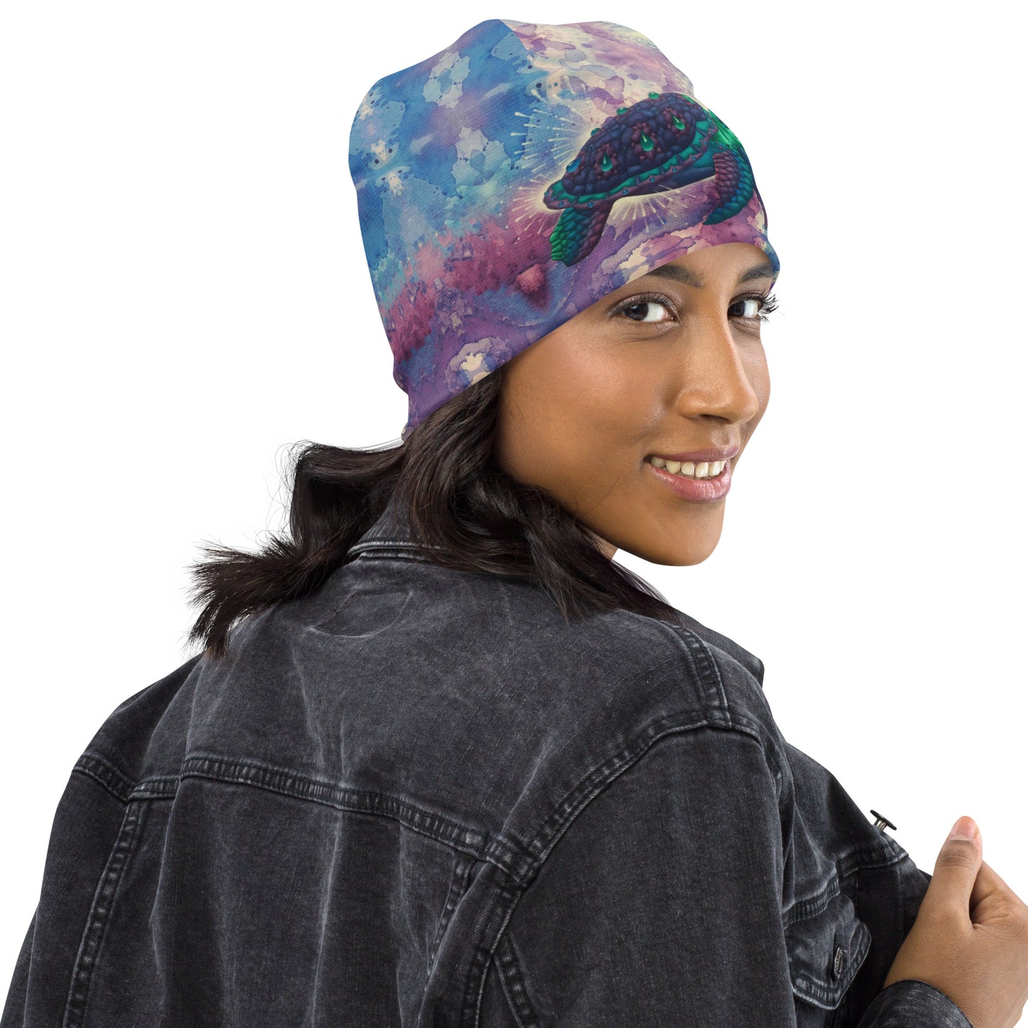 Space Turtle Beanie