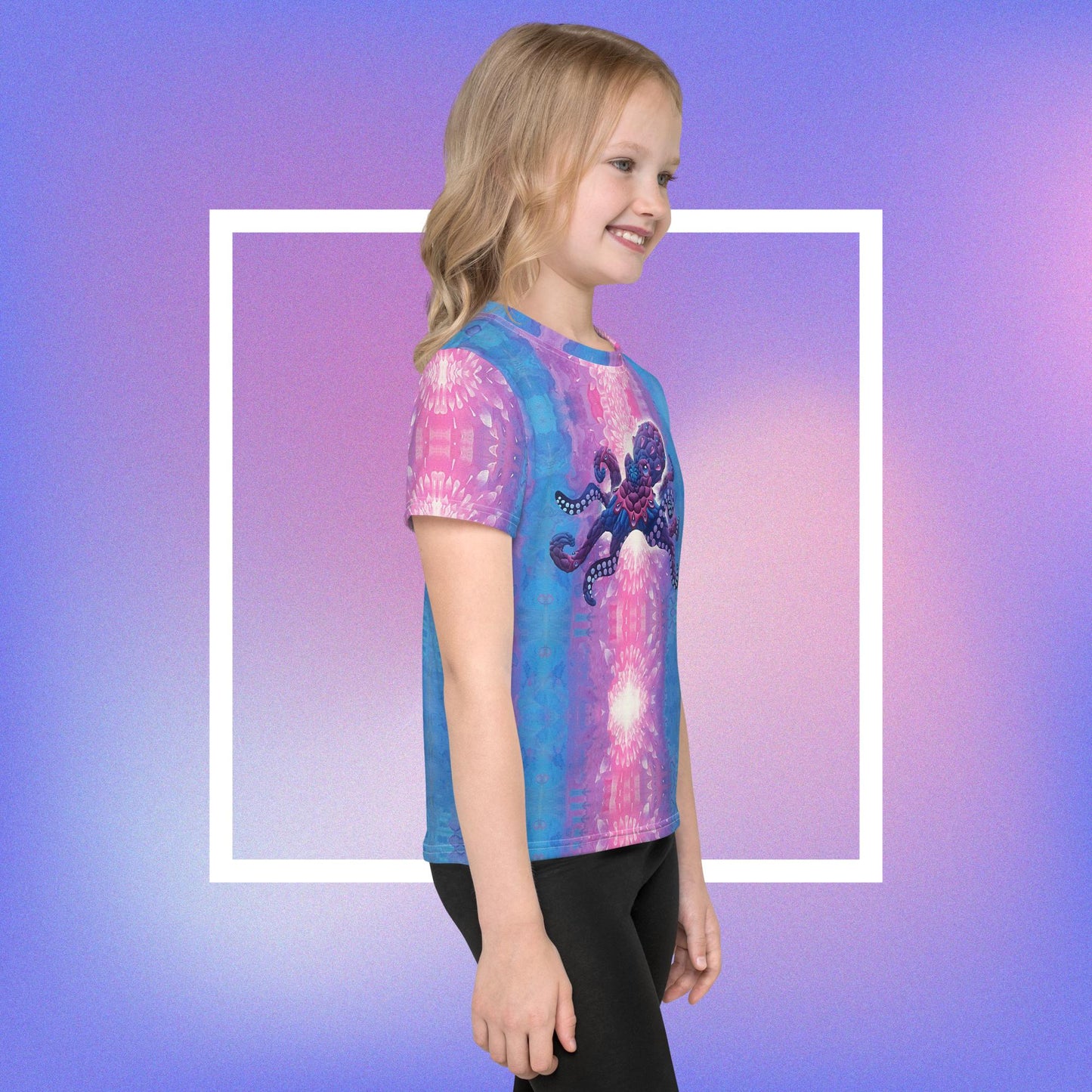 Technicolor Octopus Kid's t-shirt