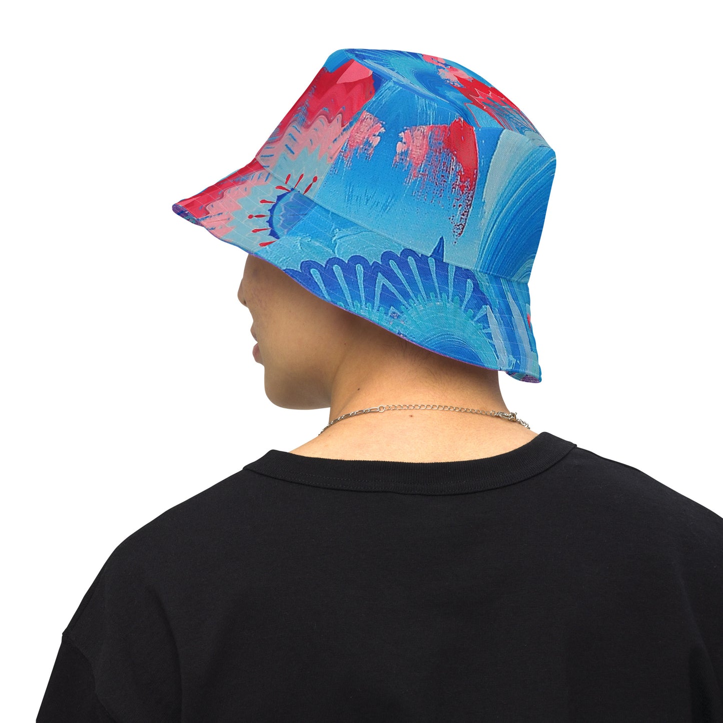 Oasis / Trails of Mars Reversible bucket hat