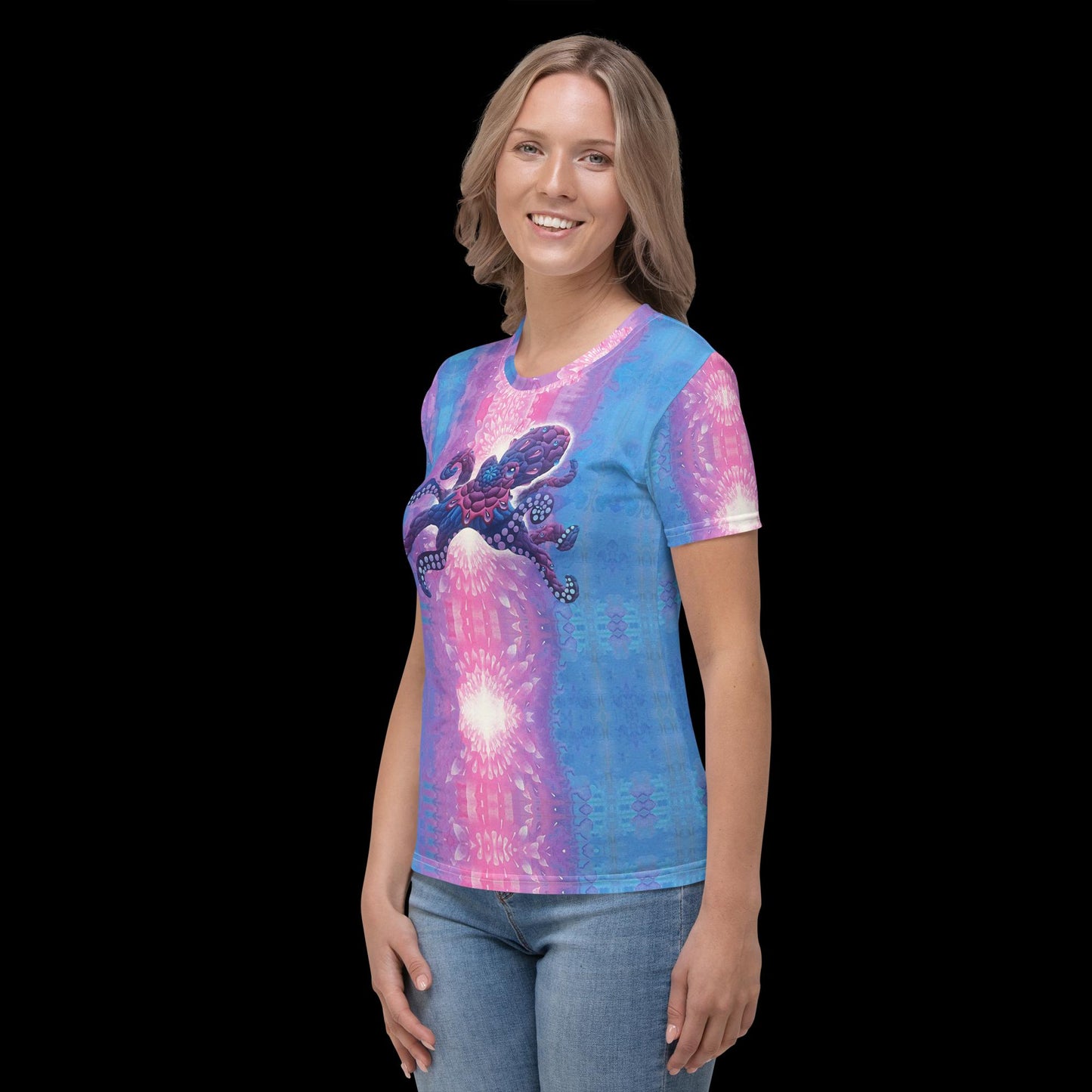 Technicolor Octopus Women's T-shirt