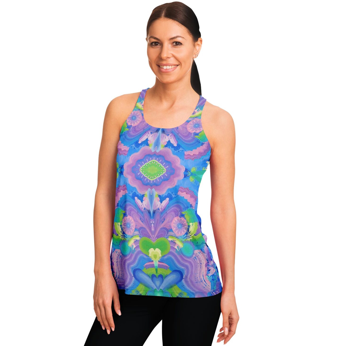 Be Like Water Racerback Tank Top