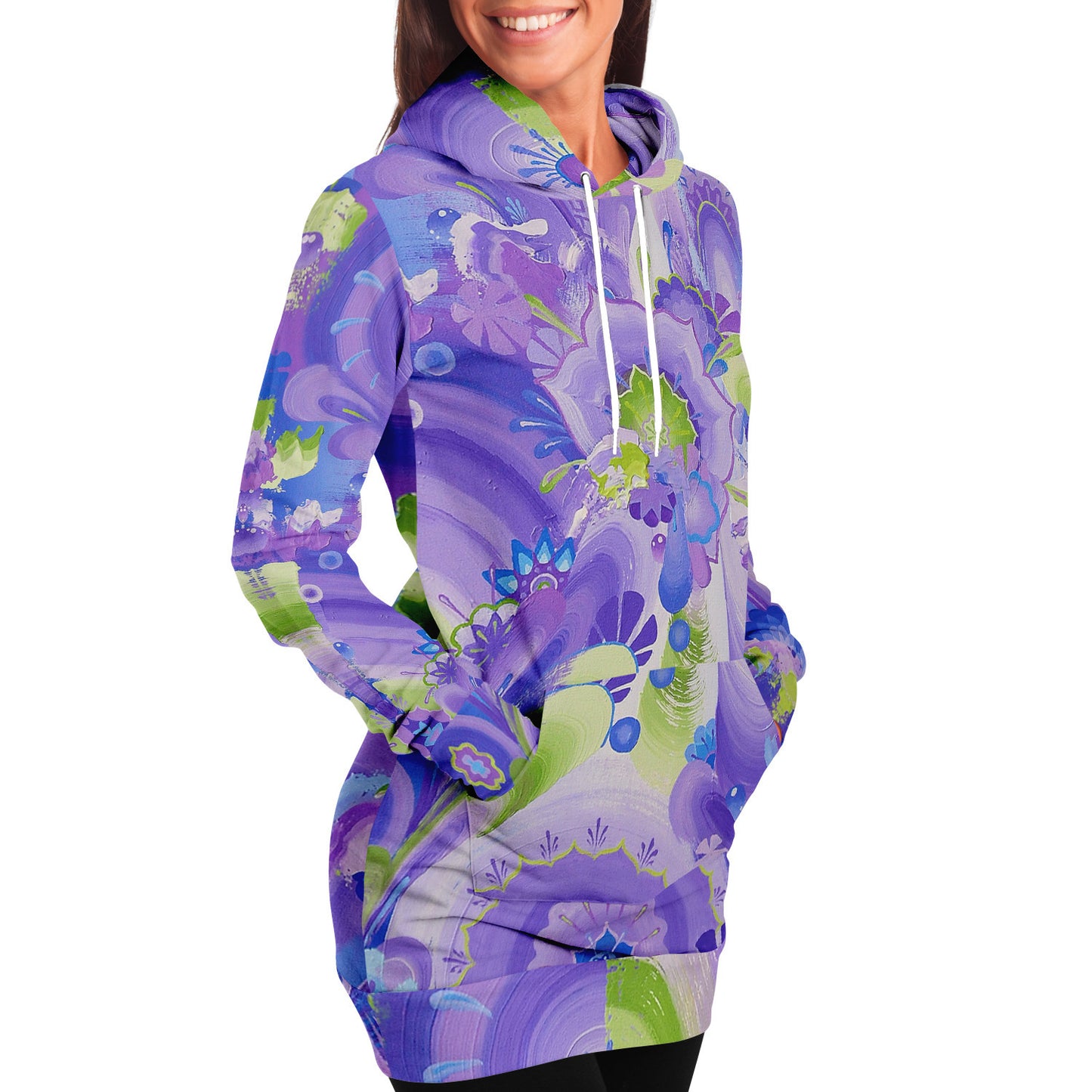 Moon Portal Longline Hoodie