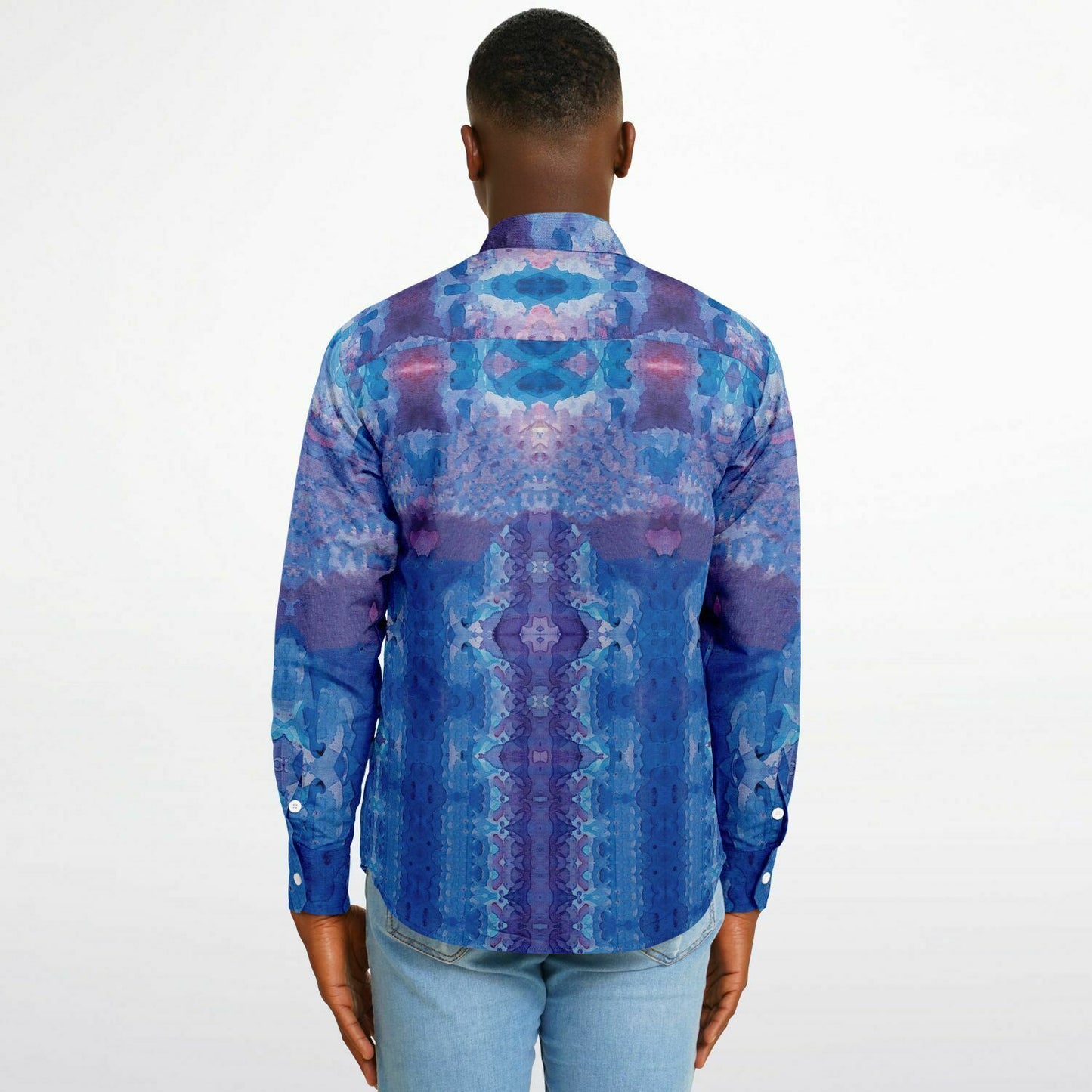 Jeweled Long Sleeve Button Down Shirt