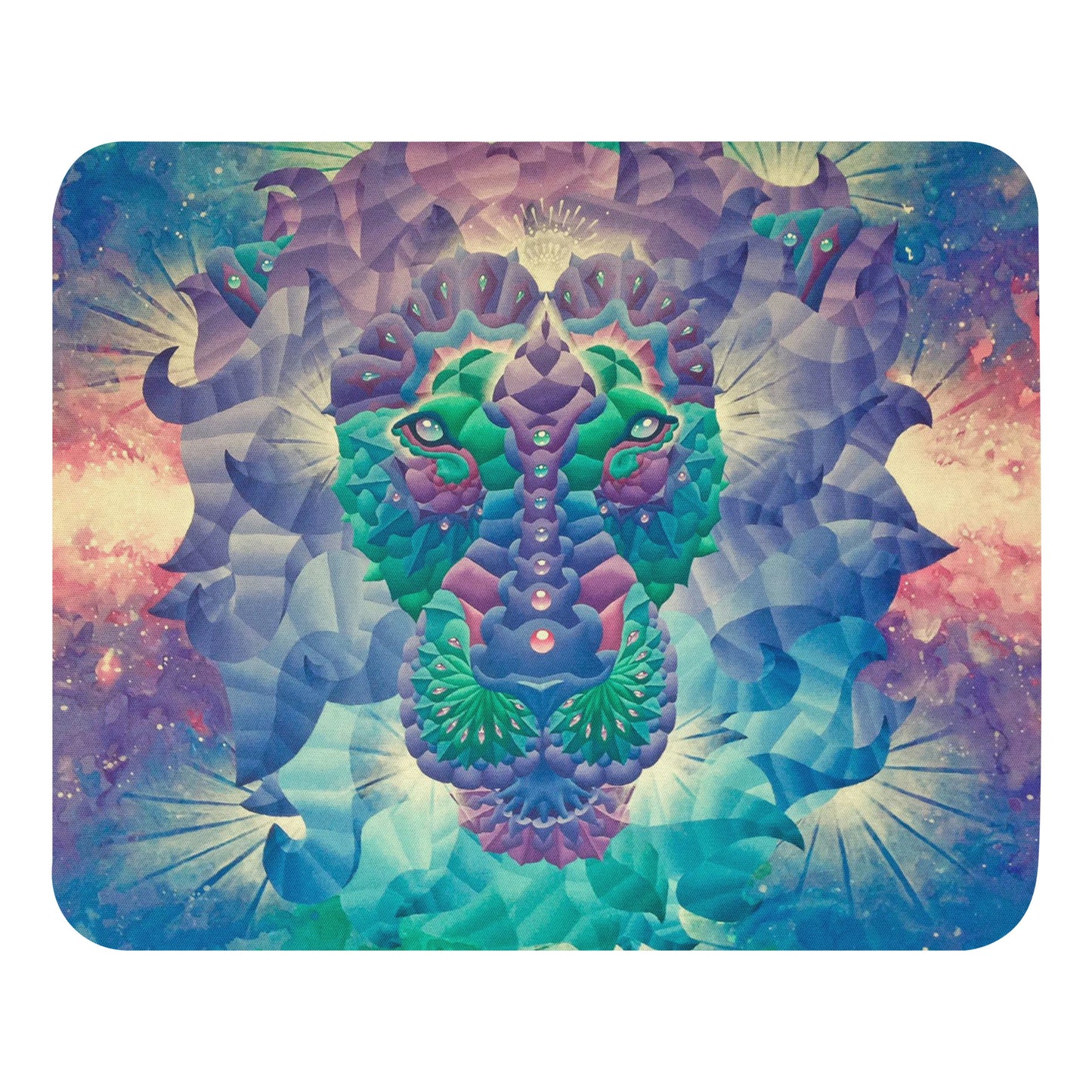 Leo Rising Mouse pad