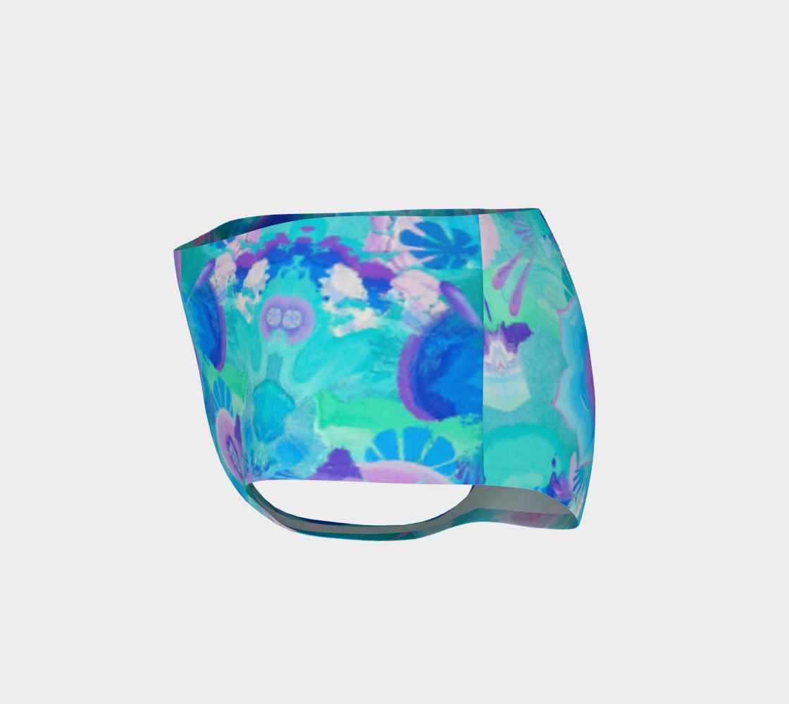 Atmospheric Mycelium Booty Shorts