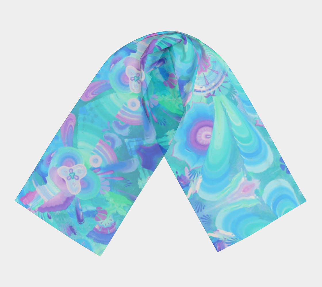 Atmospheric Mycelium Scarf