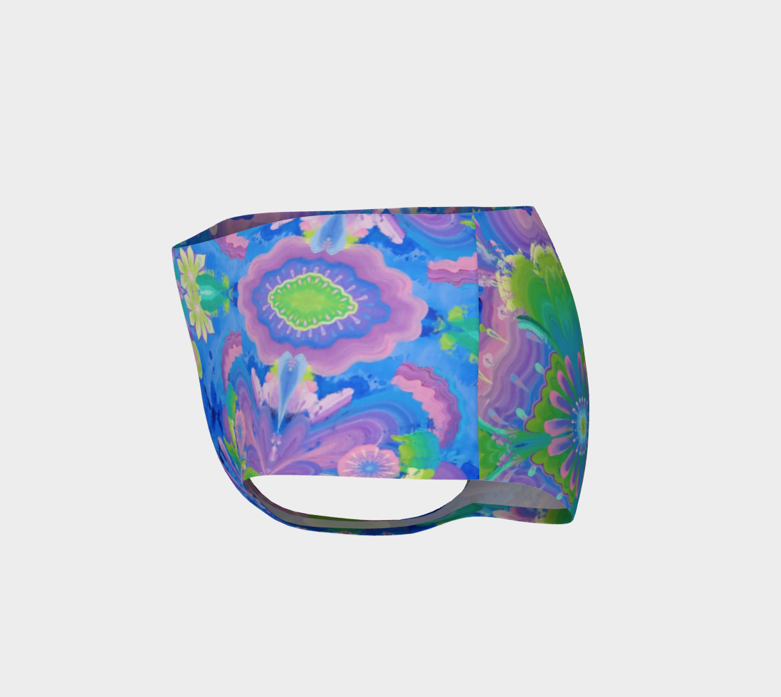 Be Like Water Booty Shorts