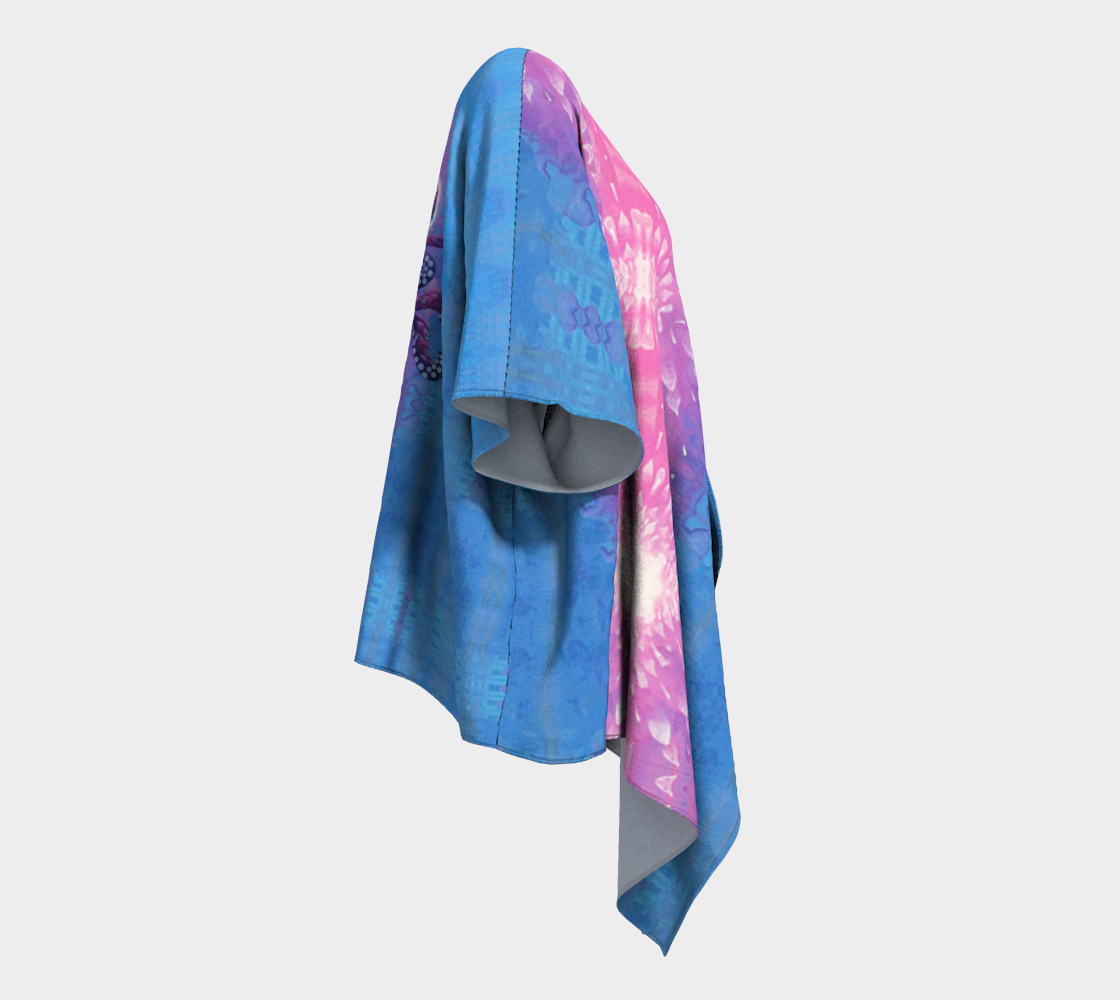 Technicolor Octopus Kimono