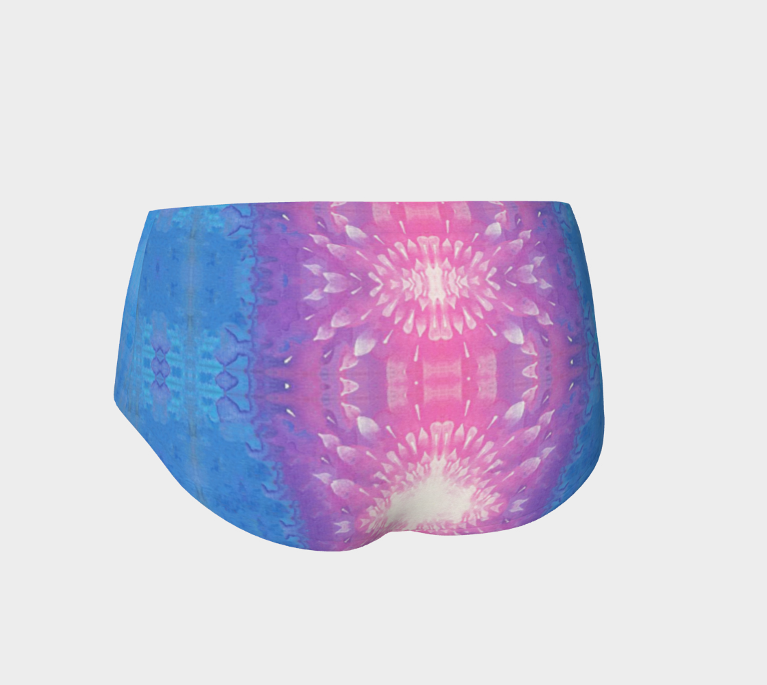 Technicolor Octopussy Booty Shorts