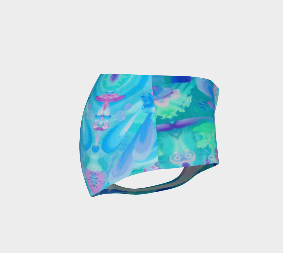 Atmospheric Mycelium Booty Shorts