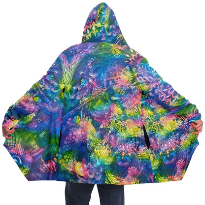 Woogie Vibrations Microfleece Cloak
