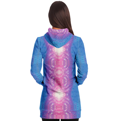 Technicolor Octopus Longline Hoodie