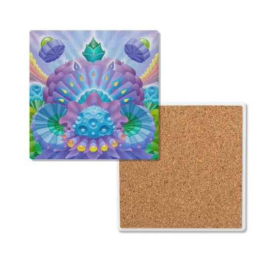 Microcosm Ceramic Coasters (set of 4)