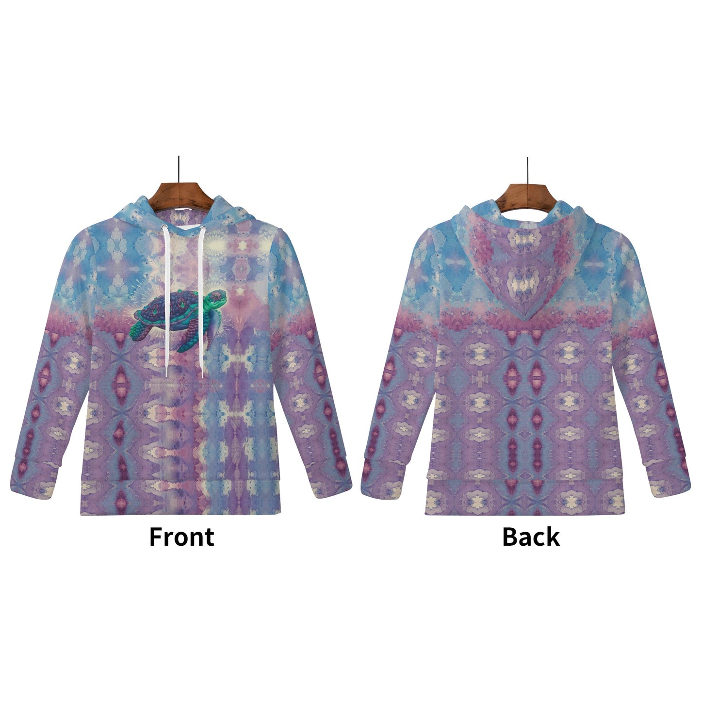 Space Turtle Kids Hoodie