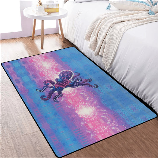 Technicolor Octopus Rug