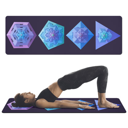 Escherbrat Set 4mm Rubber Yoga Mat