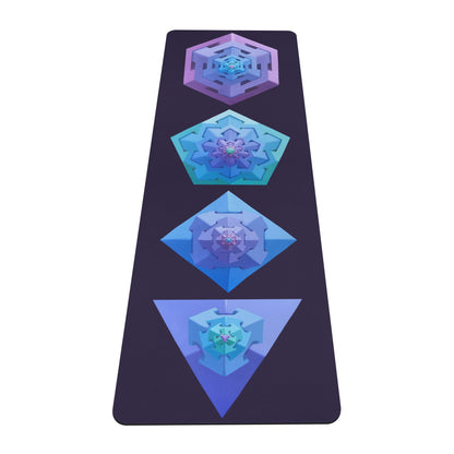 Escherbrat Set 4mm Rubber Yoga Mat