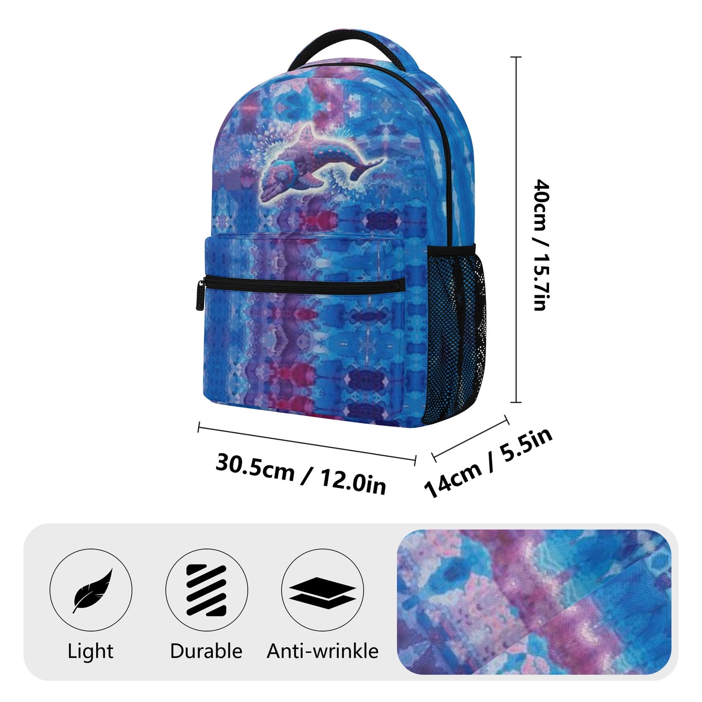 Jeweled Dolphin Backpack