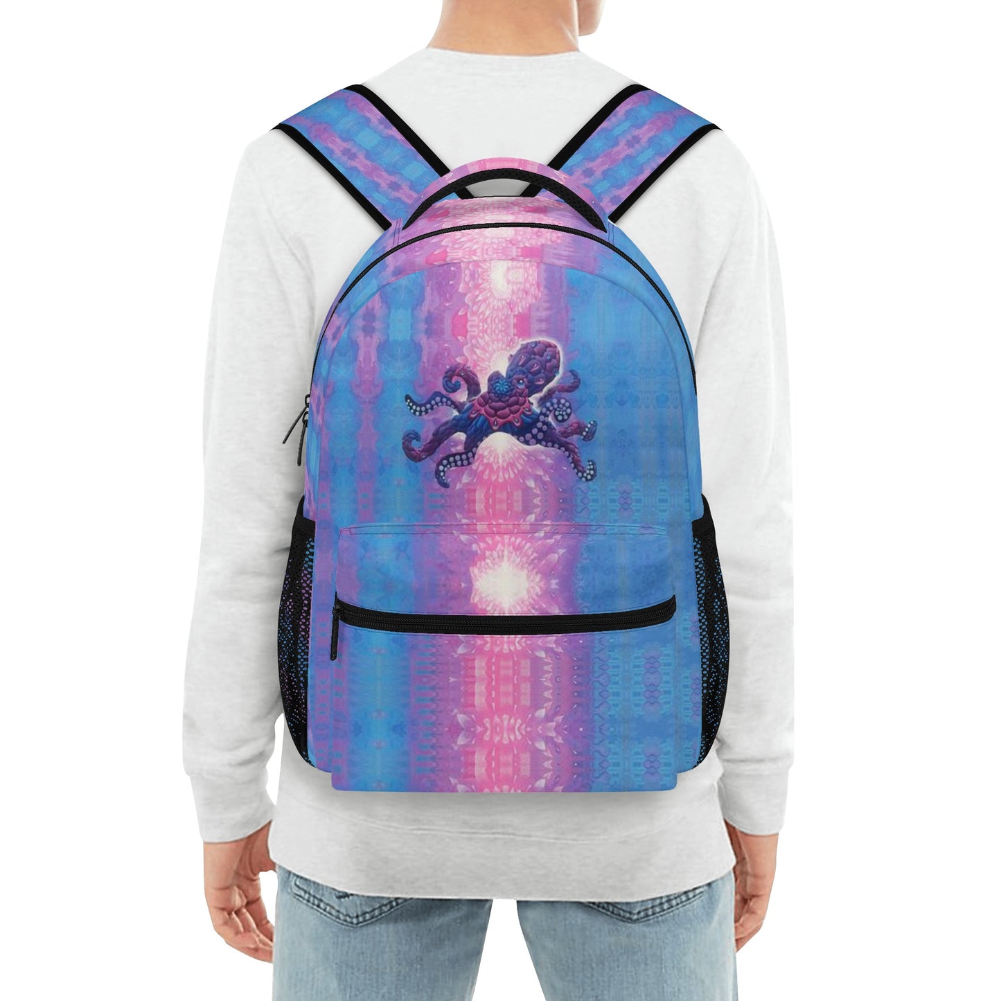 Technicolor Octopus Backpack