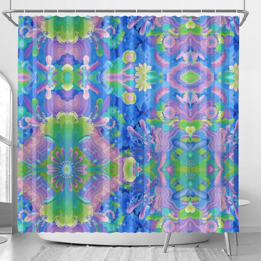 Be Like Water Shower Curtain