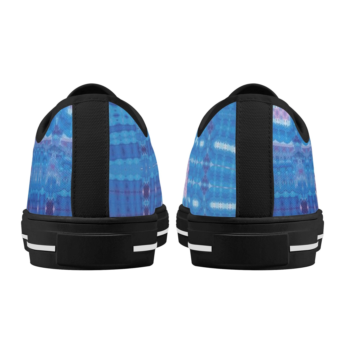 Jeweled Dolphin Low Top Canvas Women's Shoes