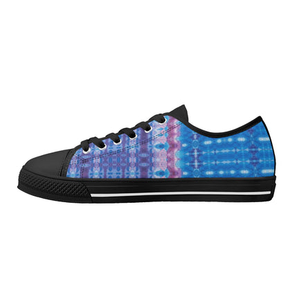 Jeweled Dolphin Low Top Canvas Women's Shoes