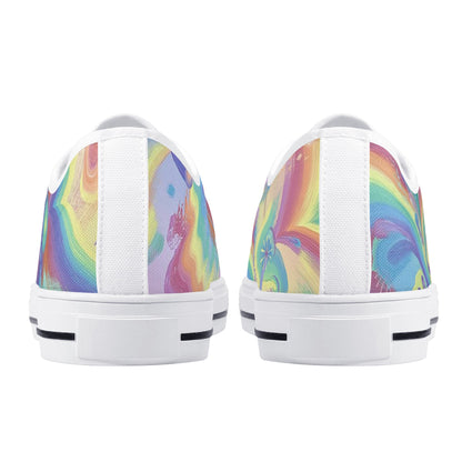 Rings of Splaturn Low Top Canvas Women's Shoes
