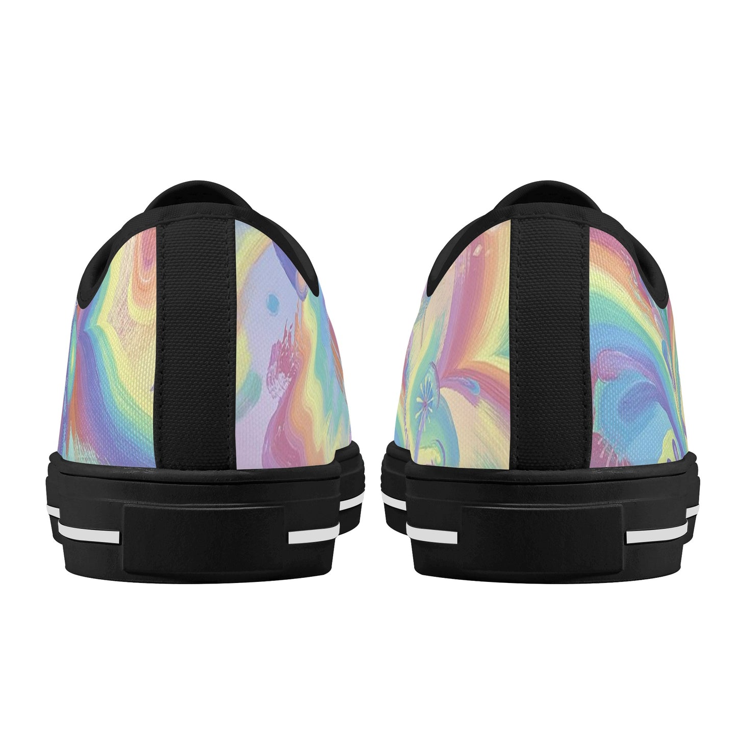Rings of Splaturn Low Top Canvas Women's Shoes