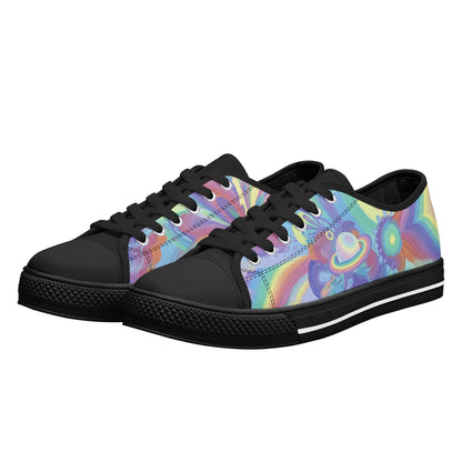 Rings of Splaturn Low Top Canvas Women's Shoes