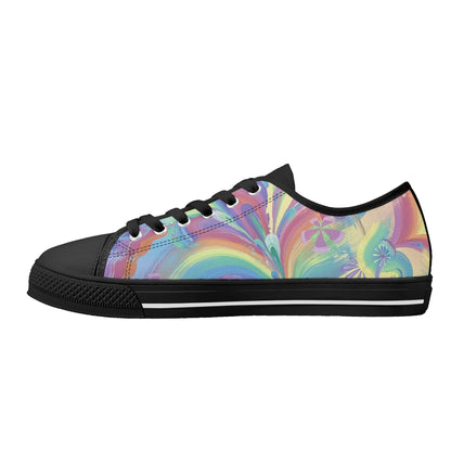 Rings of Splaturn Low Top Canvas Women's Shoes