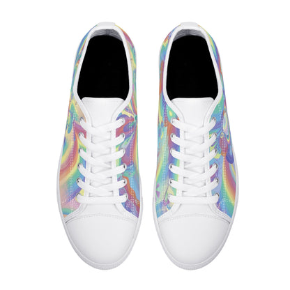 Rings of Splaturn Low Top Canvas Women's Shoes