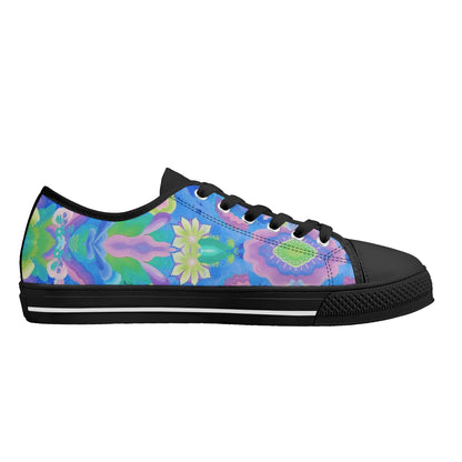 Be Like Water Low Top Canvas Women's Shoes
