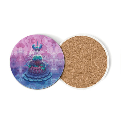 Mystic Toad Ceramic Coasters (set of 4)