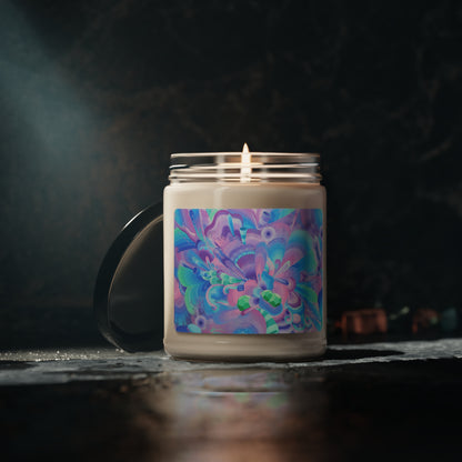 Purple Pupil Eater Scented Soy Candle, 9oz