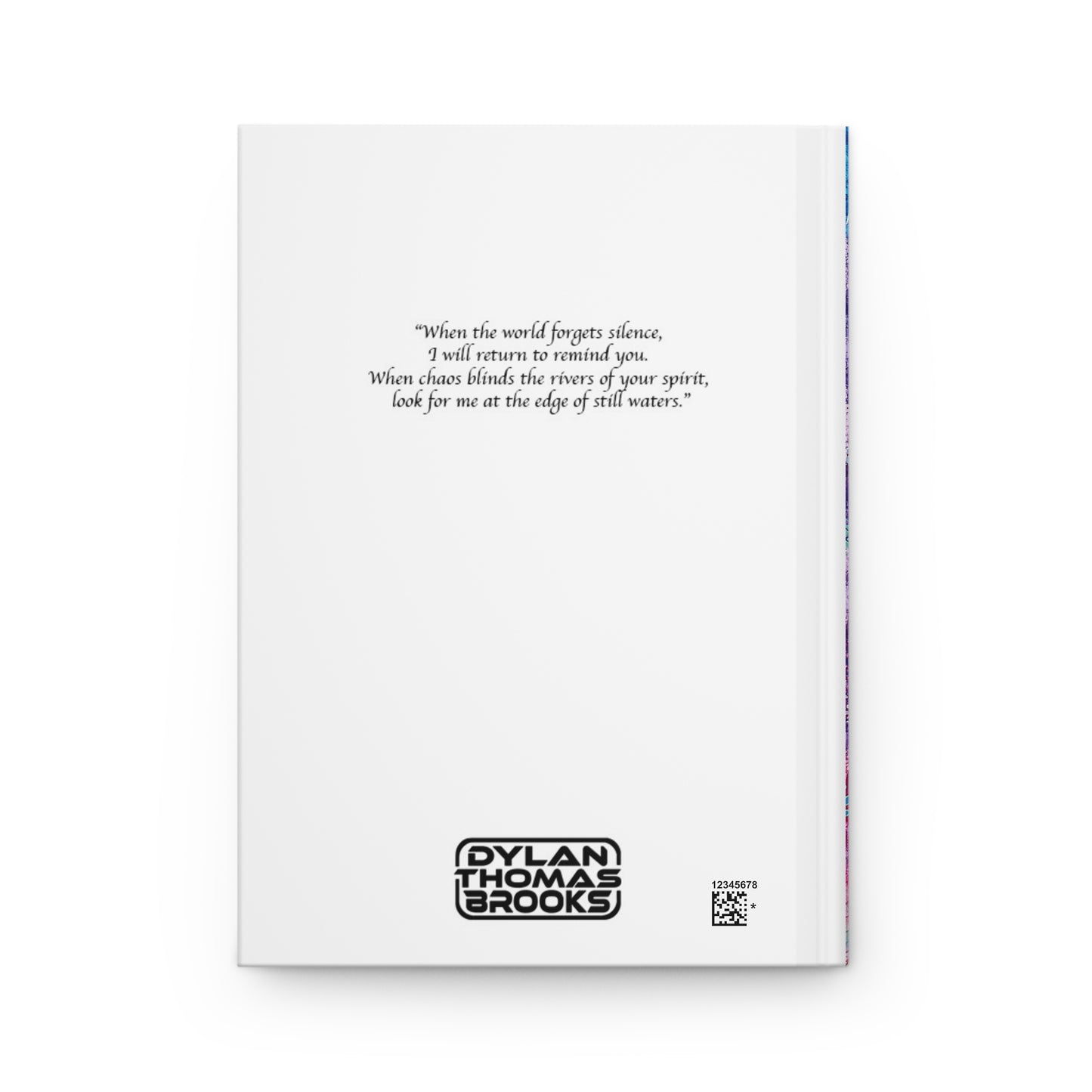 Secret Pond of the Great Heron Hardcover Journal