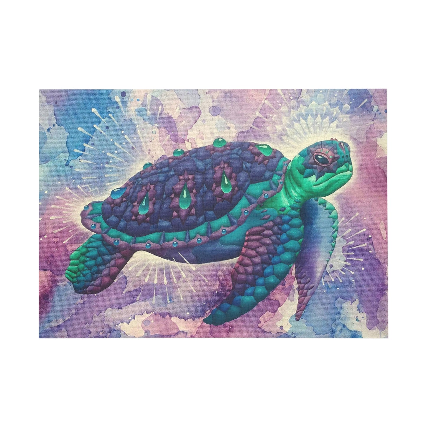 Space Turtle Puzzle (1000-Piece)