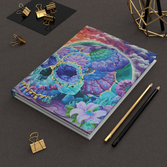 Lemurian Jeweled Skull Hardcover Journal