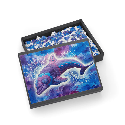 Jeweled Dolphin Puzzle (1000-Piece)