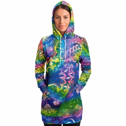 Woogie Vibrations Hoodie Dress