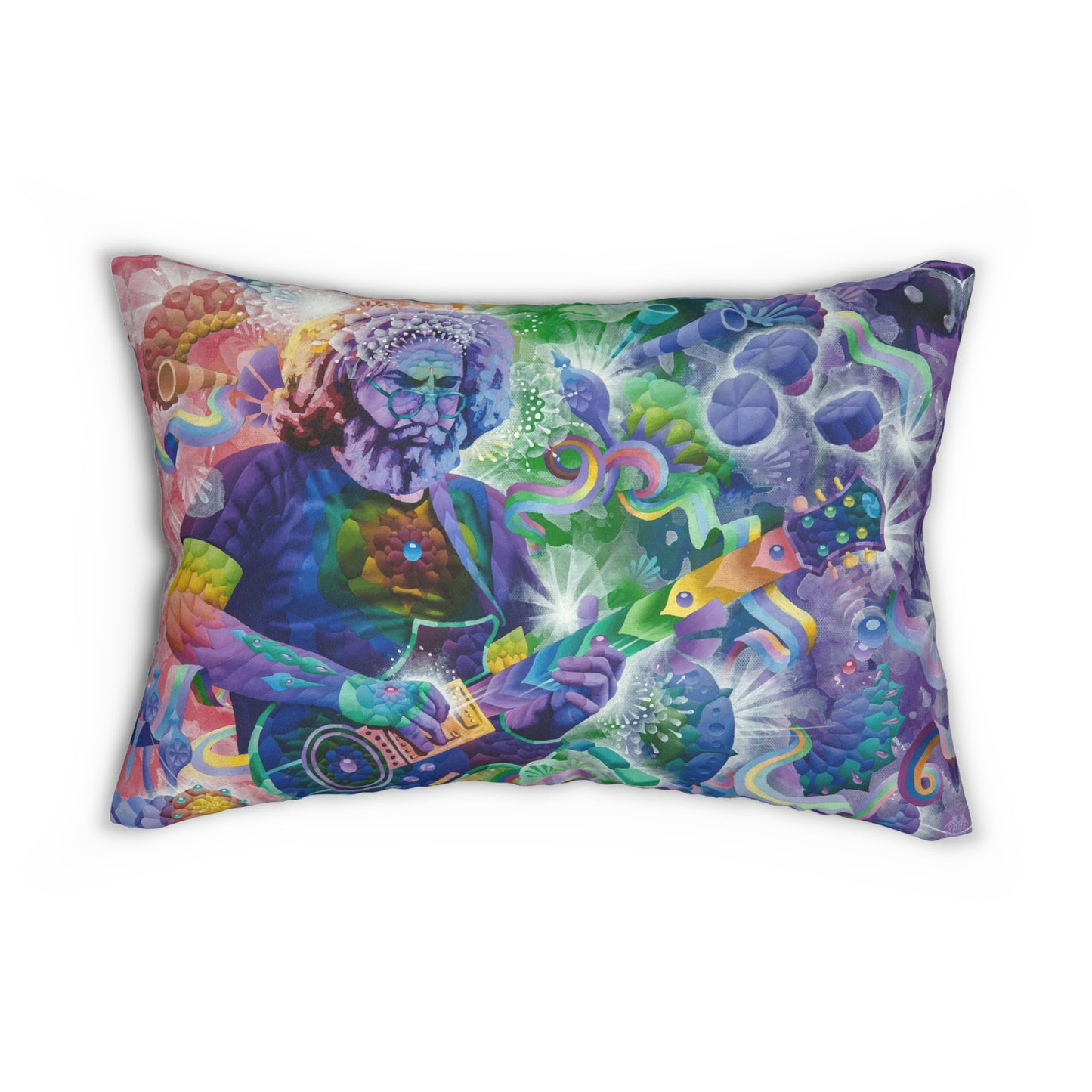 Captain Trips Spun Polyester Lumbar Pillow