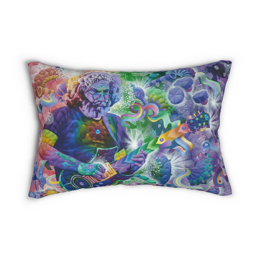 Captain Trips Spun Polyester Lumbar Pillow