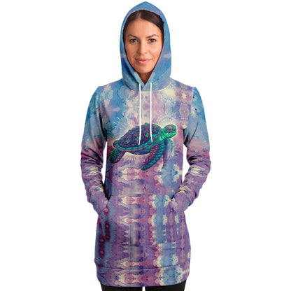Space Turtle Longline Hoodie